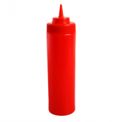 Squeeze Sauce Bottle Red 24oz (71cl)
