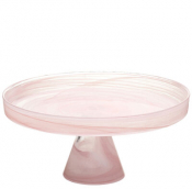 Asos Pink Footed Plate 11inch (28cm) x 5.25inch (13cm)
