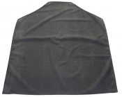 Rubber Apron 42inch X 36inch Black (NO TIE)