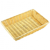 Poly Rattan Basket Rectangular 28x40cm/11x16inch
