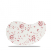 Churchill Rose Chintz Cranberry  Signature Tile 10 5/8X6 5/8inch