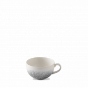 Churchill Super Vit Raku Quartz Black Cappuccino Cup 8oz