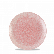 Churchill Raku Rose Quartz Pink Evolve Coupe Plate 6.5inch