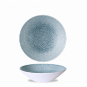 Churchill Super Vit Raku Topaz Blue Evolve Deep Coupe Bowl 7 1/2inch