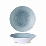 Churchill Super Vit Raku Topaz Blue Evolve Deep Coupe Bowl 8 2/3inch