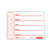 Day Labels 65x50mm x500