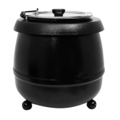 Soup Kettle Black 10L