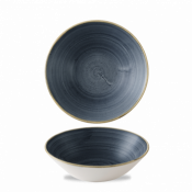 Churchill Super Vit Stonecast Blueberry Evolve Deep Coupe Bowl 7 1/2inch