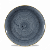 Churchill Super Vit Stonecast Blueberry Evolve Coupe Plate 9inch