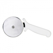 Pizza Cutter White Handle 4inch