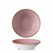 Churchill Super Vit Stonecast Petal Pink Evolve Deep Coupe Bowl 7 1/2inch