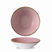 Churchill Super Vit Stonecast Petal Pink Evolve Deep Coupe Bowl 8 2/3inch