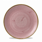 Churchill Super Vit Stonecast Petal Pink Evolve Coupe Plate 10 5/8inch
