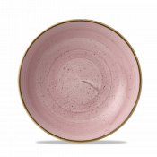 Churchill Stonecast Petal Pink Evolve Coupe Bowl 9.75inch