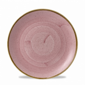 Churchill Super Vit Stonecast Petal Pink Evolve Coupe Plate 9inch