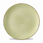 Churchill Super Vit Stonecast Raw Green Evolve Coupe Plate 11.25inch