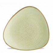 Churchill Super Vit Stonecast Raw Green Lotus Plate 10inch