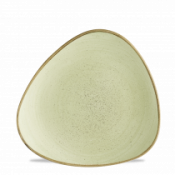 Churchill Super Vit Stonecast Raw Green Lotus Plate 9inch