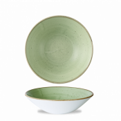 Churchill Super Vit Stonecast Sage Green Evolve Deep Coupe Bowl 8 2/3inch