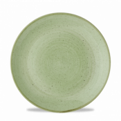 Churchill Super Vit Stonecast Sage Green Evolve Coupe Plate 9inch