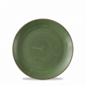 Churchill Super Vit Stonecast Sorrel Green Evolve Coupe Plate 6.5inch