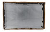 Dudson Harvest Grey  Rectangle Tray 13 1/2 X 9 1/8inch
