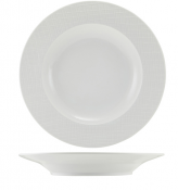 Incise Porcelain Lavara Winged Pasta Bowl 28.5cm