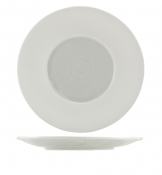 Incise Porcelain Lustre Winged Plate 31cm