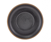 Kava Black Stoneware Saucer 16cm
