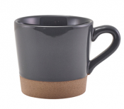 Kava Dark Grey Stoneware Coffee Cup 34cl/ 12oz