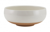 Kava White Stoneware Belly Bowl 14.5cm