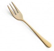 Austin Gold Cake Fork PVD