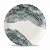 Churchill Super Vit Tide Black Evolve Coupe Plate 10.25inch