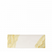 Churchill Super Vit Tide Gold Tasting Tray Plate 25X9cm