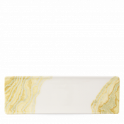 Churchill Super Vit Tide Gold Tasting Tray Plate 33X11cm
