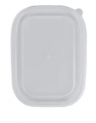 PP Lid for Salad Bowl Rectangular Kraft 500/750/1000ml x300