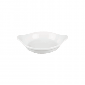 Churchill White Cookware Small Round Eared Dish 6inchX7inch