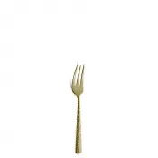 Felicity Cake Fork Hammered Champagne