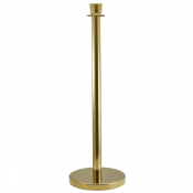 Brass Plated Barrier Post