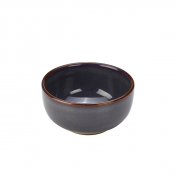 Rustic Stoneware Blue Round Bowl 11.5cm