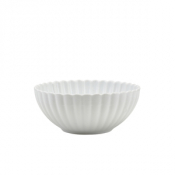 Incise Porcelain Scalloped Side Bowl 13cm
