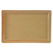 Rustico Flame Rectangular Tray 31x20.5cm