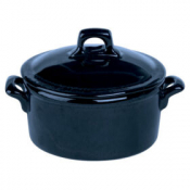 Rustico Azul Lidded Casserole 12x5.5cm/5inchx2.25inch 42.5cl/15oz
