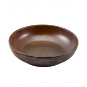 Terra Porcelain Rustic Copper Coupe Bowl 23cm