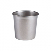Antique Steel Chip Cup 85mm x 85mm