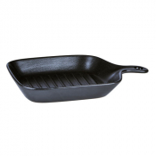Cast Iron Effect Cookware Skillet With Handle 20 x 14 x 3cm/ 7 3/4inch x 5.5inch x 1 1/4inch
