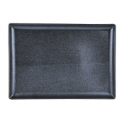 Cast Iron Effect Cookware Rectangular Plate 31 x 22 x 2cm/ 12 1/4inch x 8 2/3inch x 3/4inch