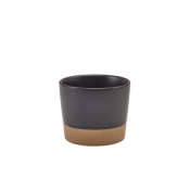 Kava Black Stoneware Chip Cup 9 x 7.4cm