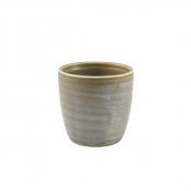 Terra Porcelain Matt Grey Chip Cup 30cl/ 10.5oz