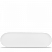 Churchill Alchemy Moonstone Oval Med Buffet Tray 22 1/2X 5inch